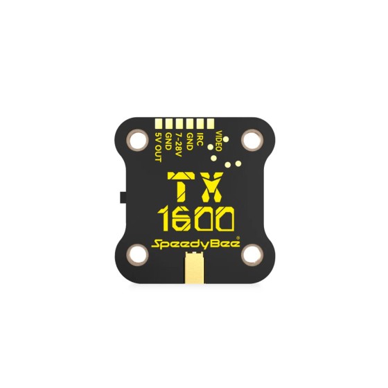 SpeedyBee TX ULTRA TX1600 5.8GHz 48CH 1.6W VTX High-efficiency Heat 2-6S 20X20mm for Long Range Drones